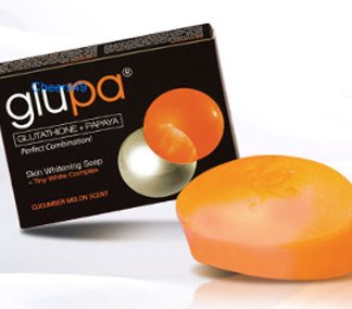 12 Glupa papaya whitening soap new