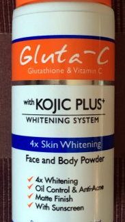 gluta c kojic plus face and body powder new