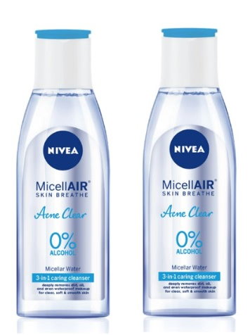 2 nivea micellair acne clear